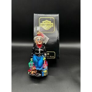 1999 CHRISTOPHER RADKO MRS HARLEY CLAUS 7" ORNAMENT99-HAR-01